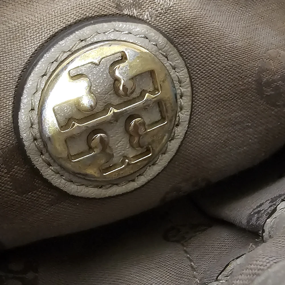 Tory Burch Gray Leather Crossbody Bag - Picture 8 of 13